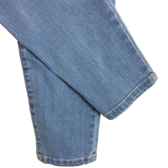 Catherine Malandrino Women's Cropped Skinny Jeans Sz 10 Medium Wash Size Stretch - Picture 7 of 7
